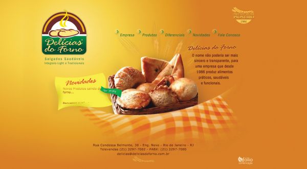 Pastel Forno Integral Light Sabores com 06 unidades